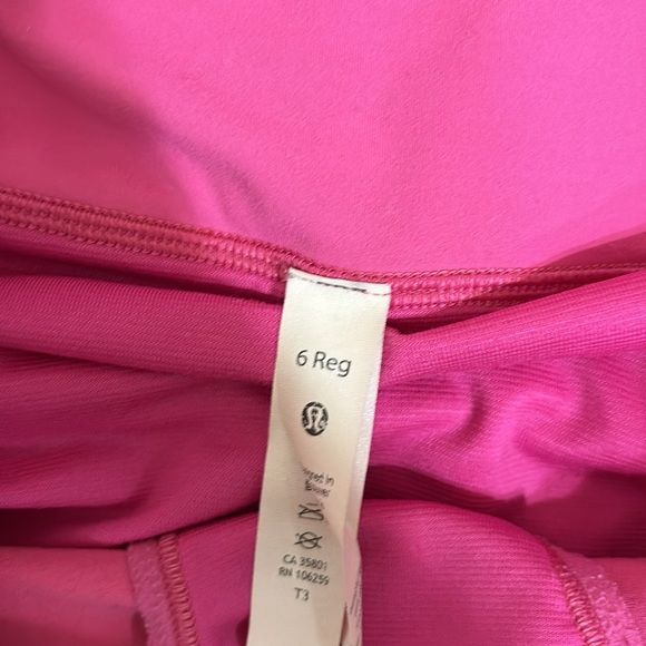 lululemon athletica Women's Pink Shorts - Picture 3 of 3